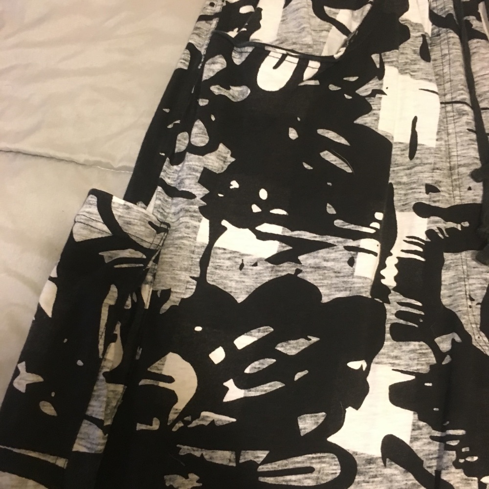 Patterned drawstring harem pants OS - Picture 2 of 7